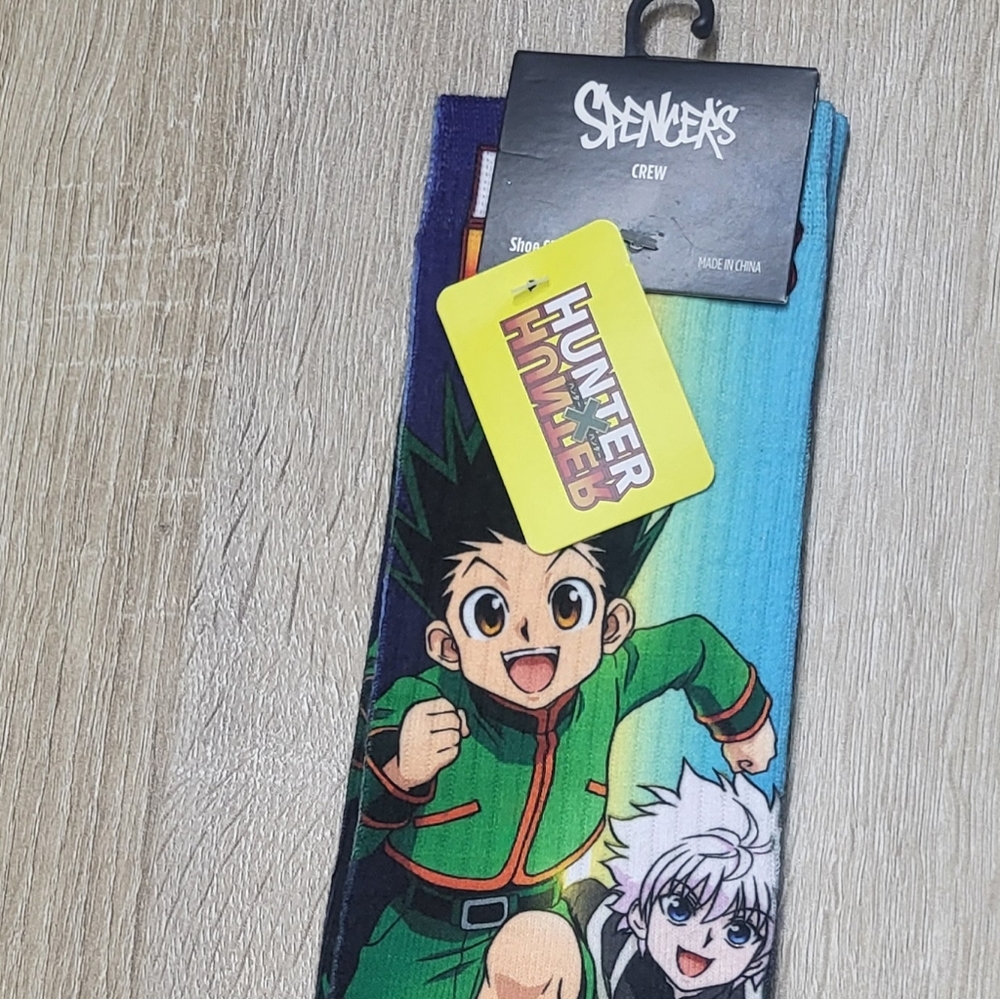 Spencer's‎ Hunter X Colorful Crew Socks